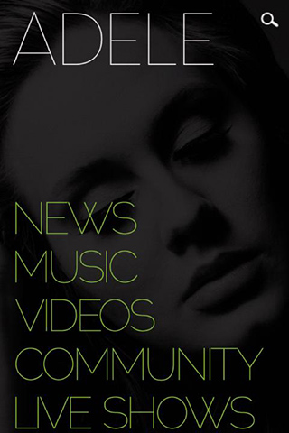Adele for Android in 2012