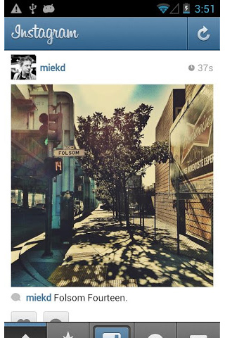 Instagram for Android in 2012