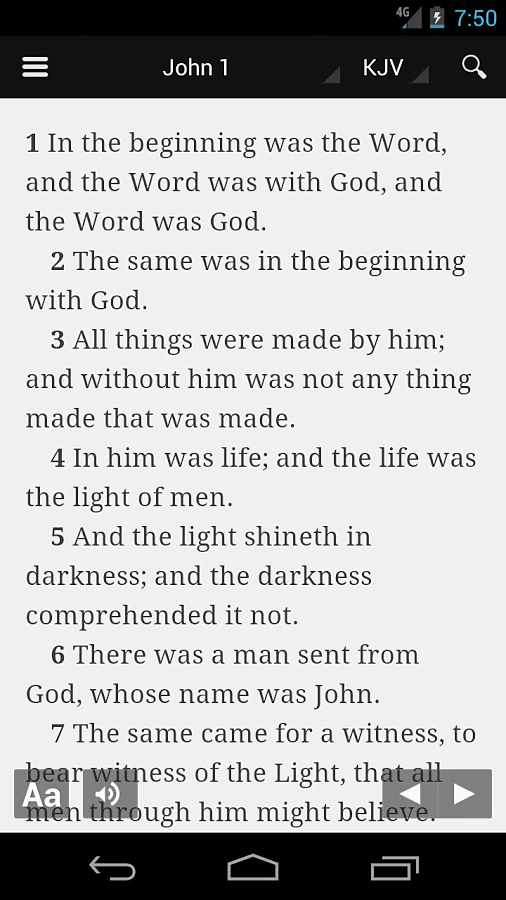 Bible for Android in 2013