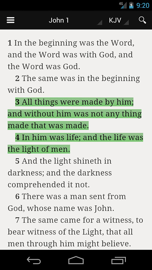 Bible for Android in 2013