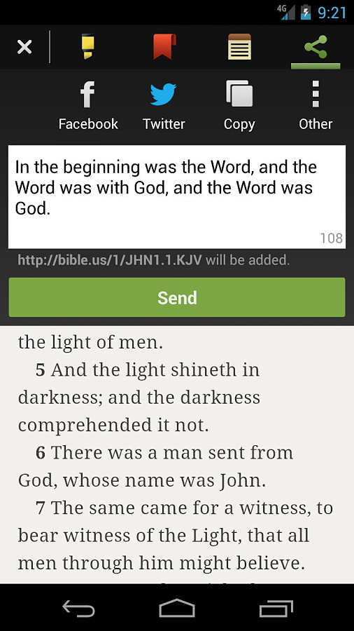 Bible for Android in 2013