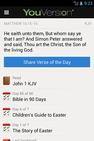 Bible for Android in 2013