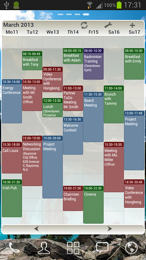 Business Calendar Pro for Android in 2013