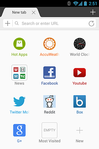 Dolphin Browser for Android in 2013
