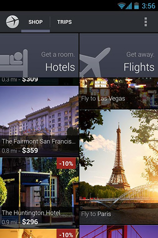 Expedia Hotels & Flights for Android in 2013