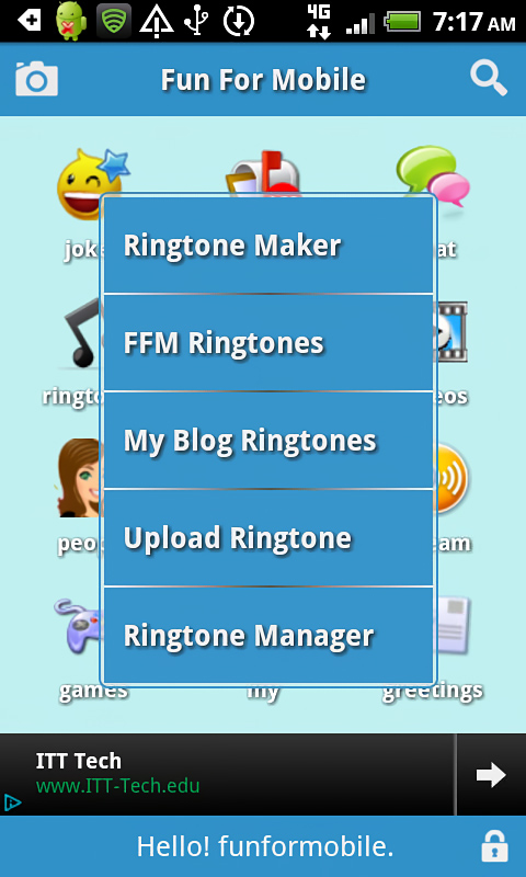 FunForMobile Ringtones & Chat for Android in 2013 – Ringtones