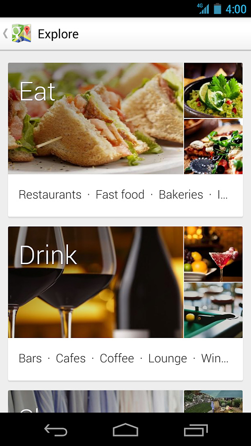 Google Maps for Android in 2013 – Explore