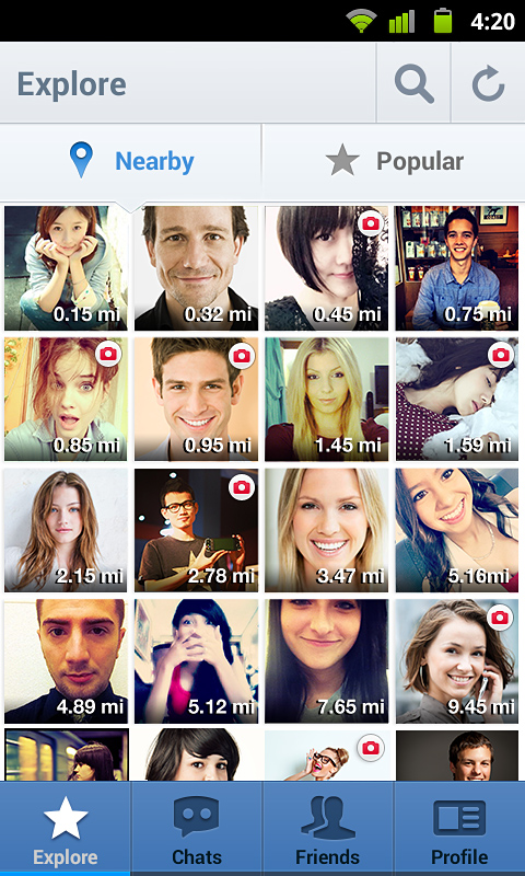 InstaMessage for Android in 2013 – Explore