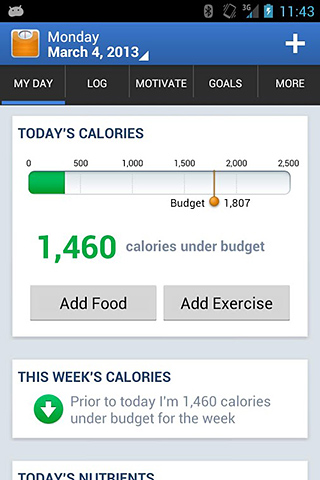 Lose It! for Android in 2013