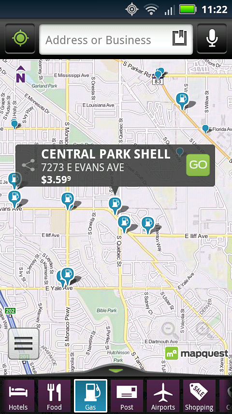 MapQuest: Maps, GPS & Traffic for Android in 2013