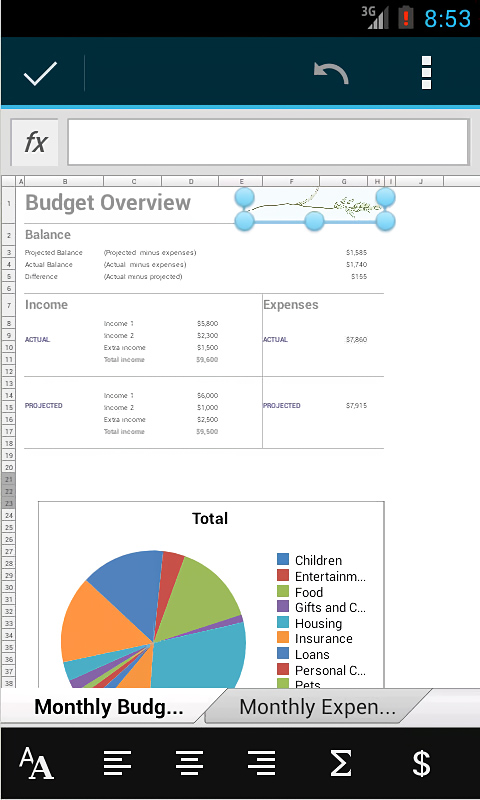 OfficeSuite Pro 7 for Android in 2013
