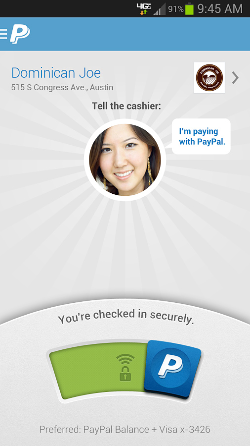 PayPal for Android in 2013