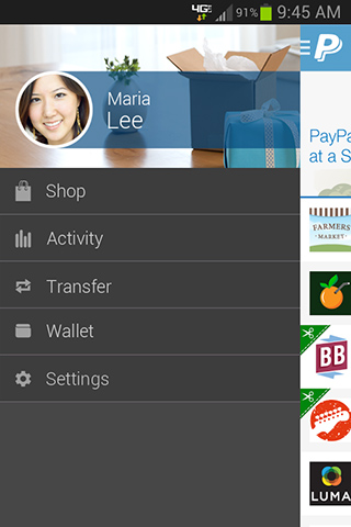 PayPal for Android in 2013