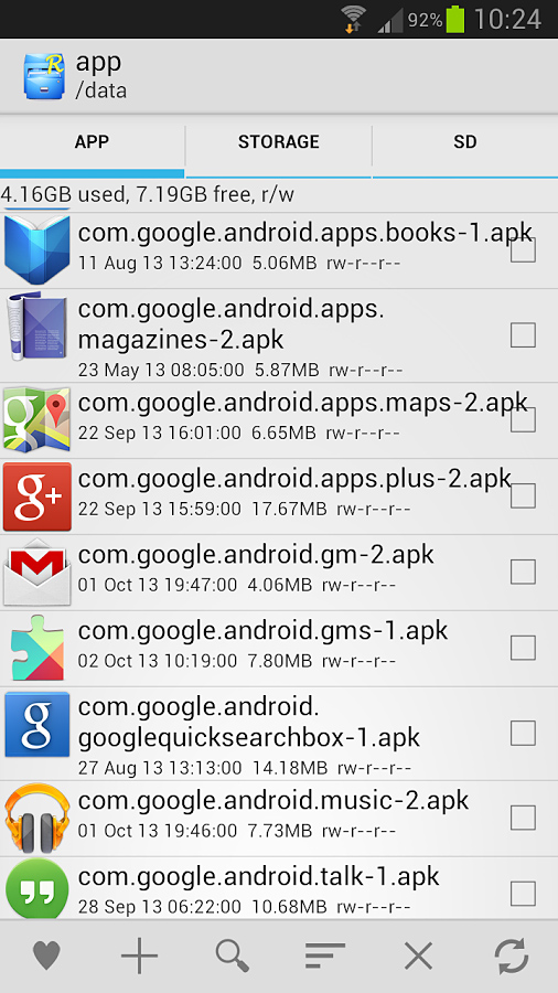 Root Explorer for Android in 2013 – App