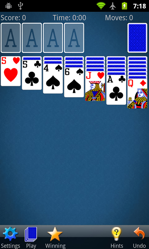 Solitaire for Android in 2013