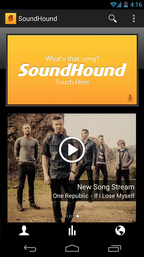 SoundHound for Android in 2013