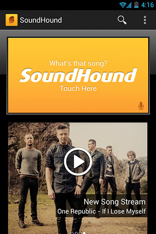 SoundHound for Android in 2013