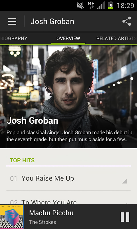 Spotify for Android in 2013