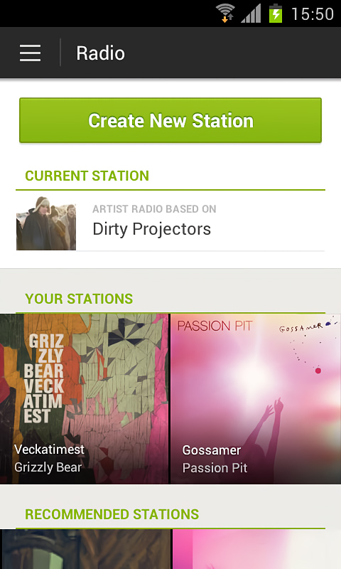 Spotify for Android in 2013 – Radio