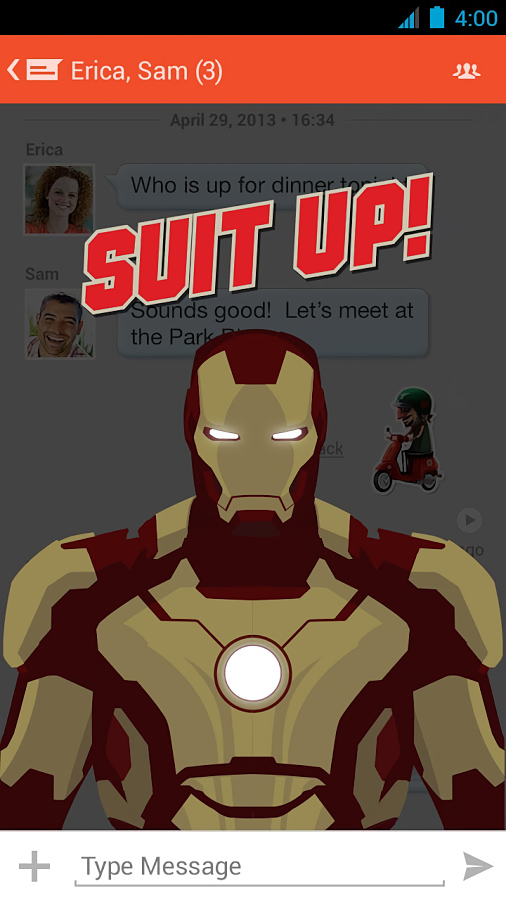 Tango Messenger, Video & Calls for Android in 2013 – Suit up!