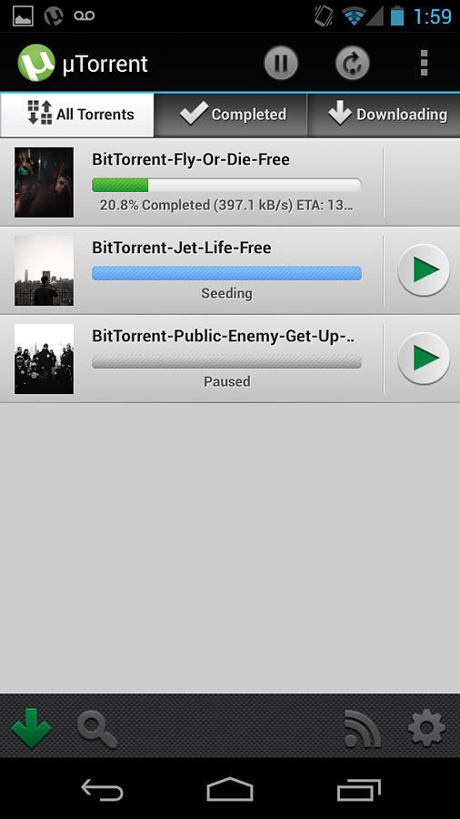 µTorrent - Torrent App for Android in 2013 – All Torrents