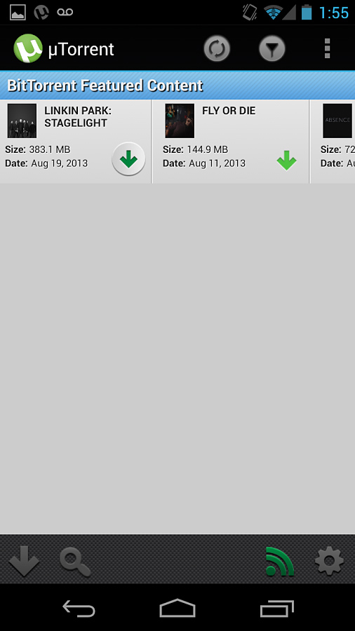 µTorrent - Torrent App for Android in 2013 – BitTorrent Featured Content