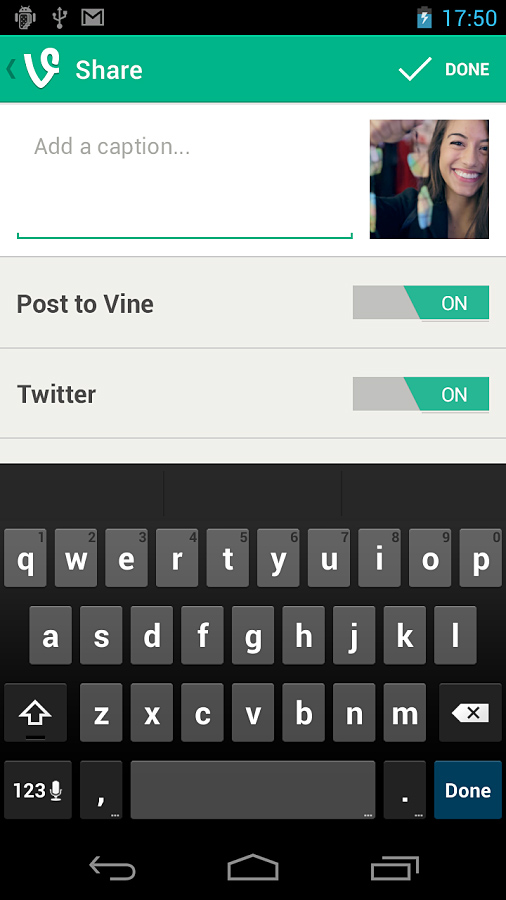 Vine for Android in 2013 – Share