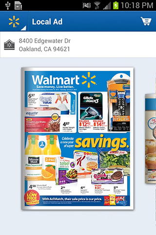 Walmart for Android in 2013