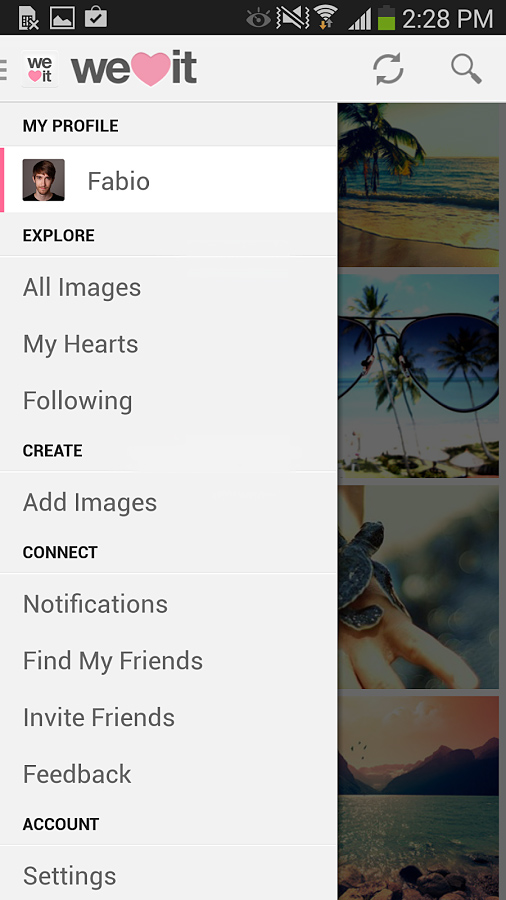 We Heart It for Android in 2013 – My Profile