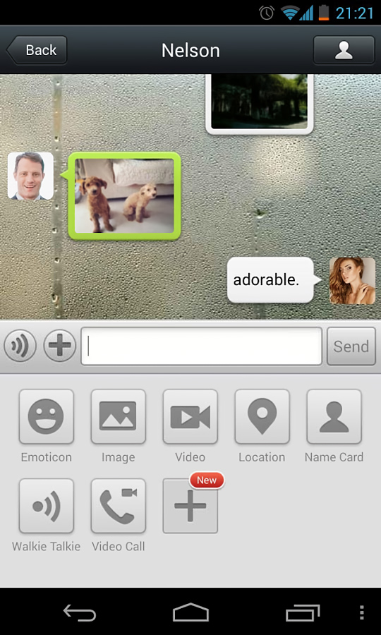 WeChat for Android in 2013