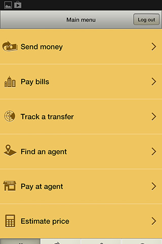 Western Union for Android in 2013