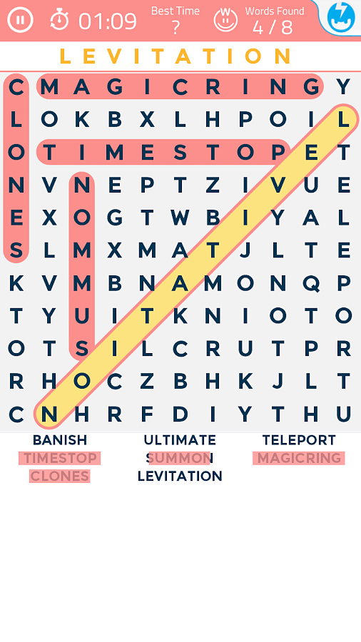 Word Search Puzzles for Android in 2013