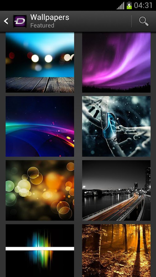 Zedge for Android in 2013 – Wallpapers