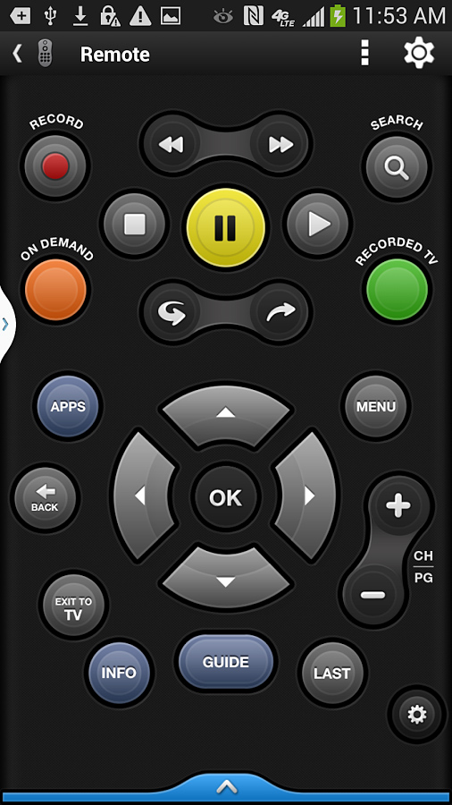 AT&T U-verse for Android in 2014 – Remote