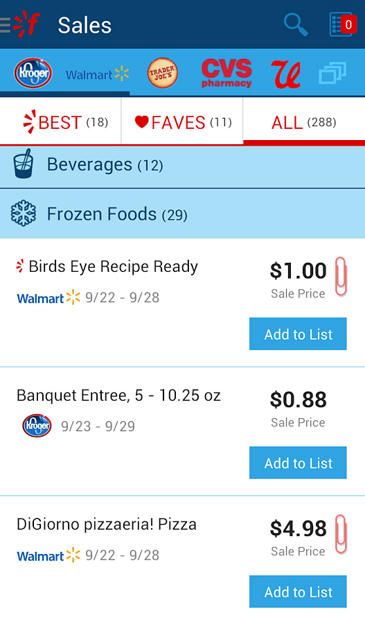 Favado for Android in 2014