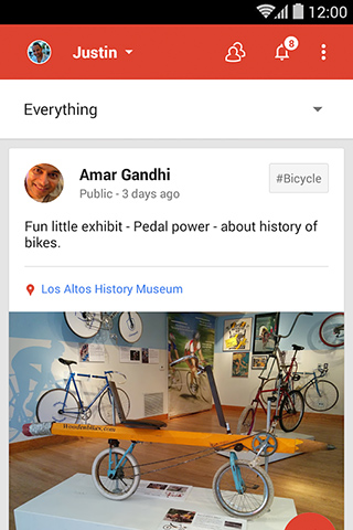 Google+ for Android in 2014