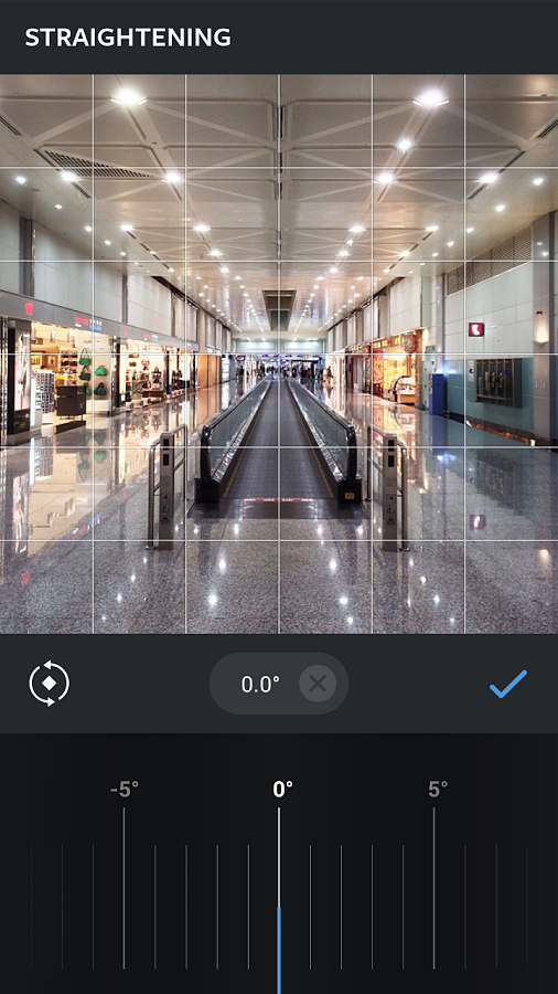 Instagram for Android in 2014 – Straightening
