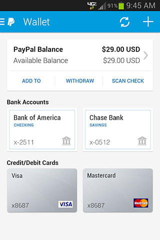 PayPal for Android in 2014