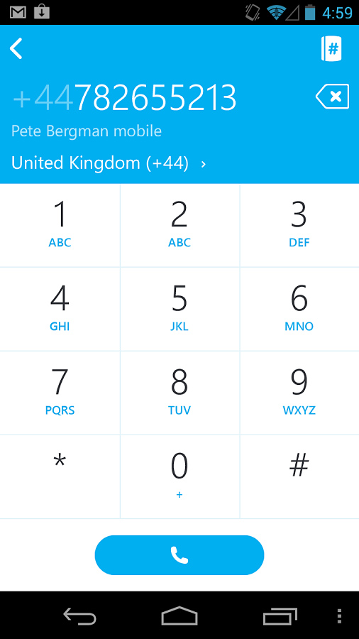 Skype for Android in 2014 – Call
