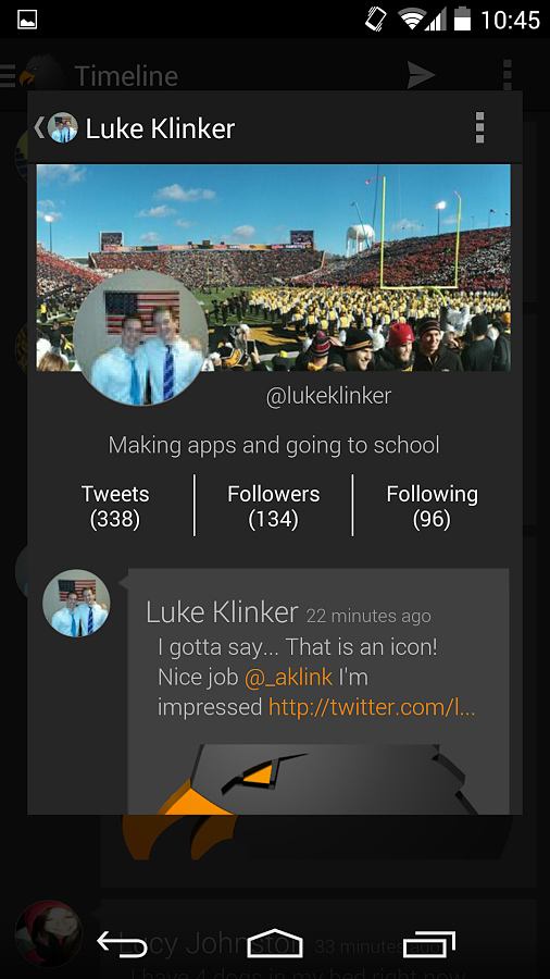 Talon for Twitter for Android in 2014