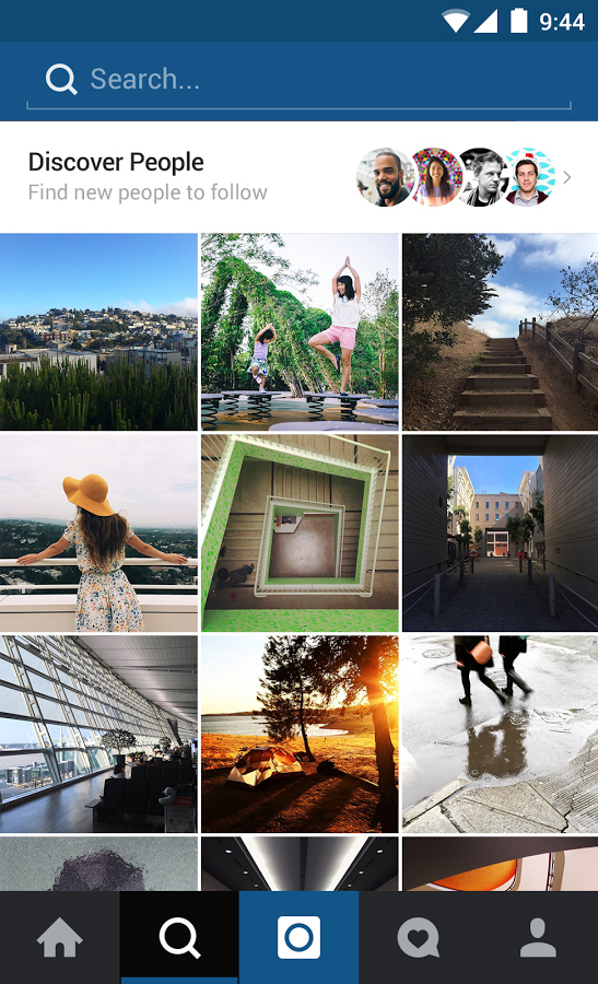 Instagram for Android in 2015 – Search