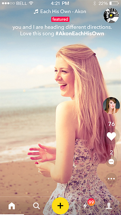 Musical.ly for Android in 2015