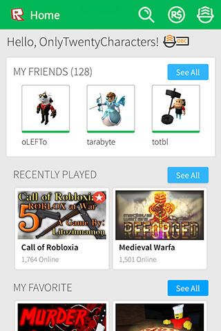 Roblox for Android in 2015