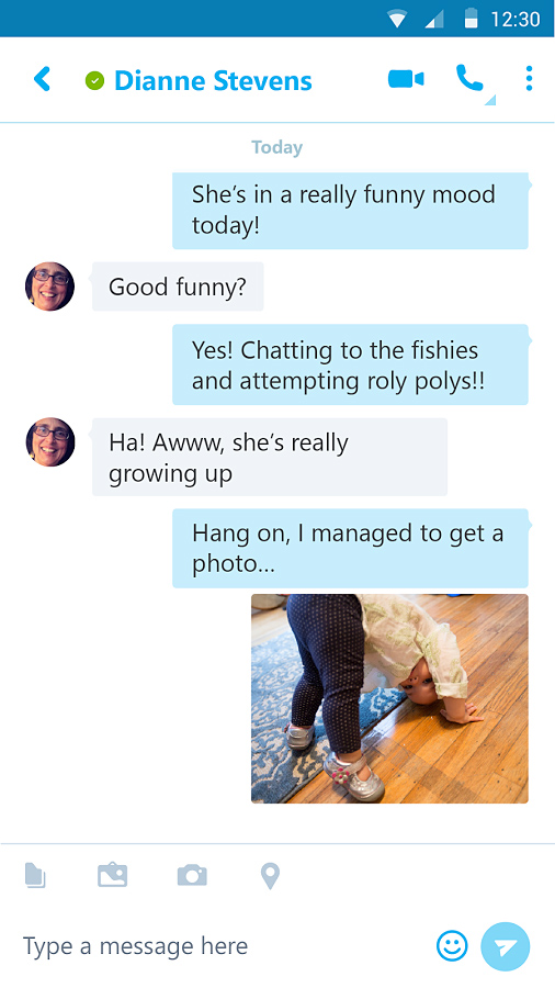 Skype for Android in 2015