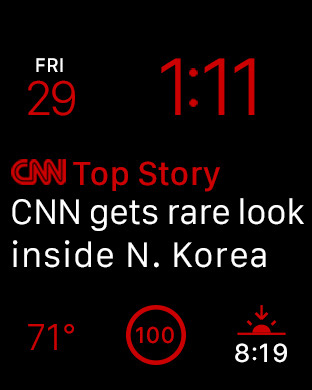 CNN App for Apple Watch in 2015 – CNN Top Story