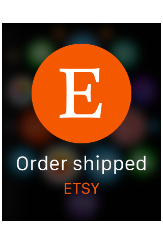 Etsy for Apple Watch in 2015