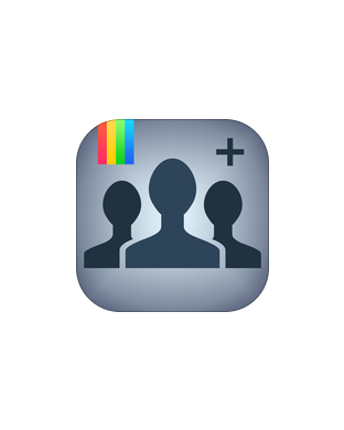 Followers + for Apple Watch in 2015 – Logo