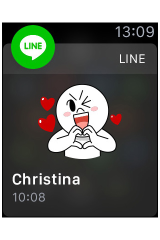 LINE for Apple Watch in 2015