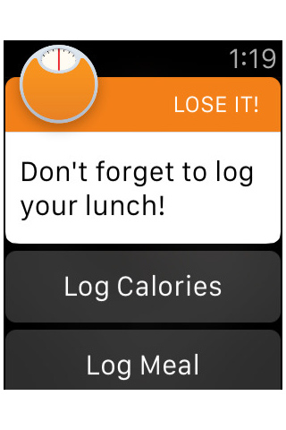 Lose It! for Apple Watch in 2015