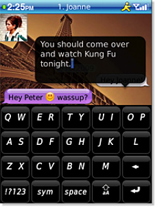 BeejiveIM for BlackBerry in 2011 – Chat